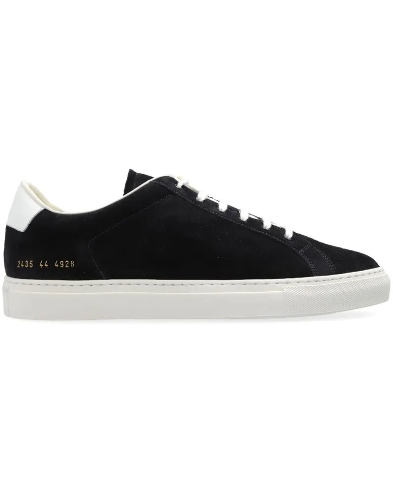 Common Projects Retro Sneakers aus Wildleder - Blau Blau