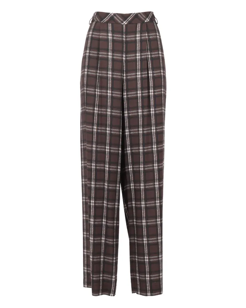 Ermanno Scervino Karierte Hose - Braun Braun