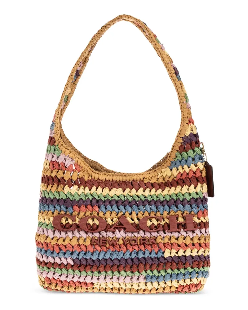 Coach 28 Brooklyn interwoven tote bag - Gelb Gelb