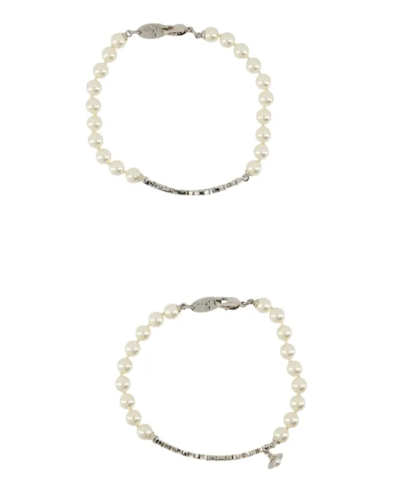 Vivienne Westwood Man. Emilio Armbänder (2er-Set) - Silber Silber