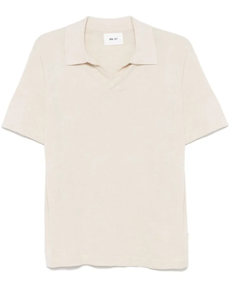 NN 07 Ryan Poloshirt - Nude Nude