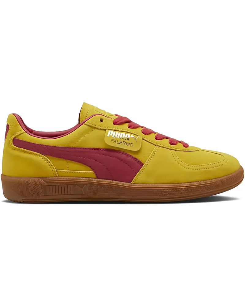 Puma Palermo Pelé Yellow/Club Red Sneakers - Gelb Gelb