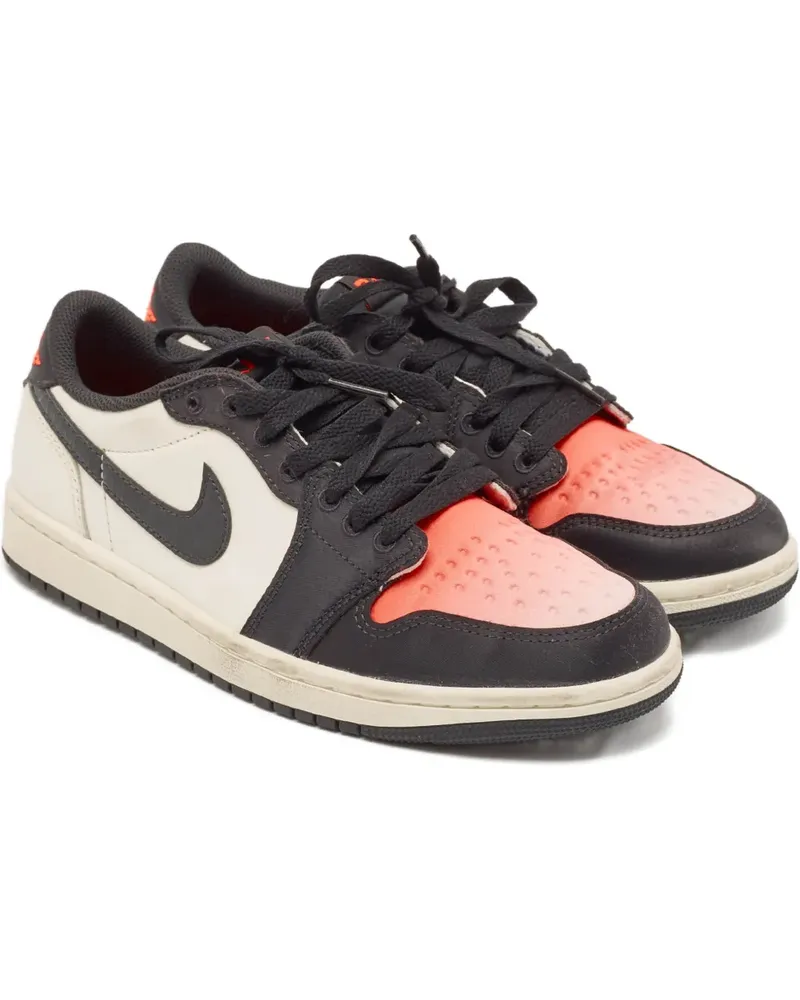 Jordan Air  1 logo-detail sneakers - Nude Nude