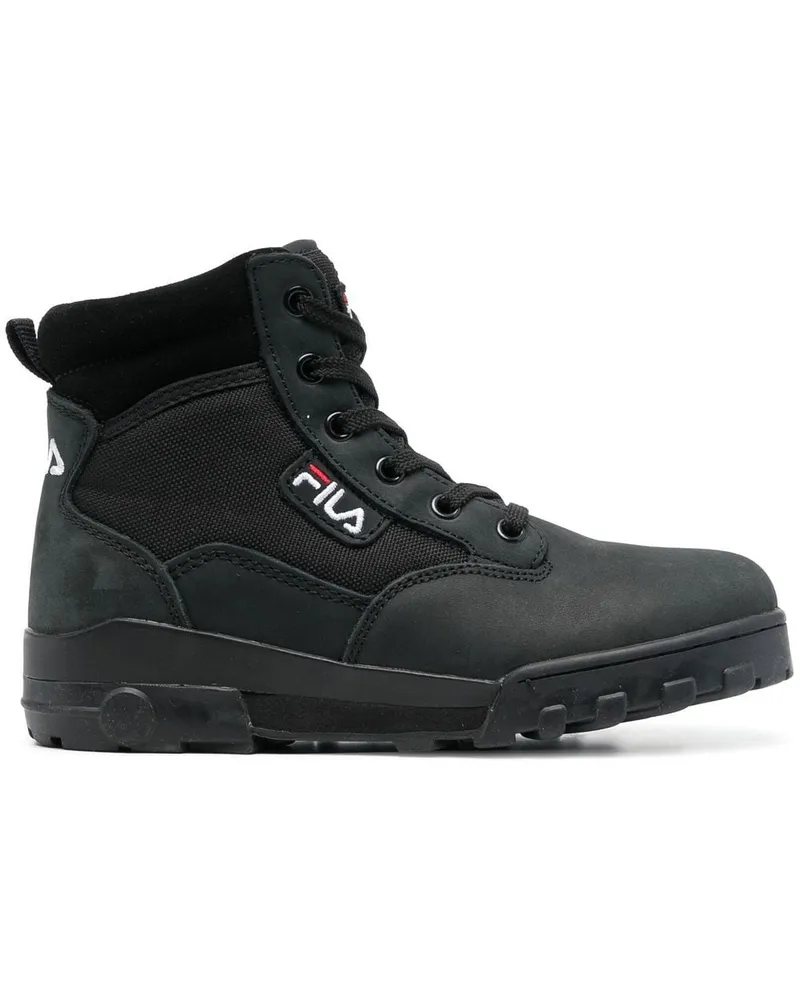 Fila Grunge Stiefeletten mit Schnürung Schwarz