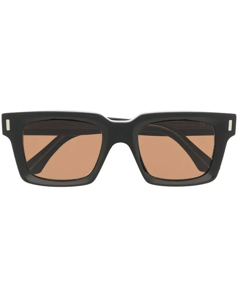 Cutler and Gross Eckige 1386 Sonnenbrille - Schwarz Schwarz