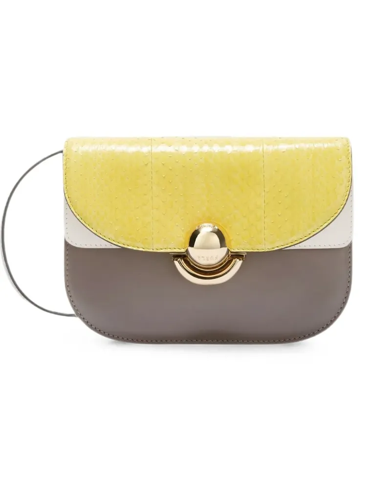 Furla Mini Sfera Clasp Mini-Tasche - Gelb Gelb
