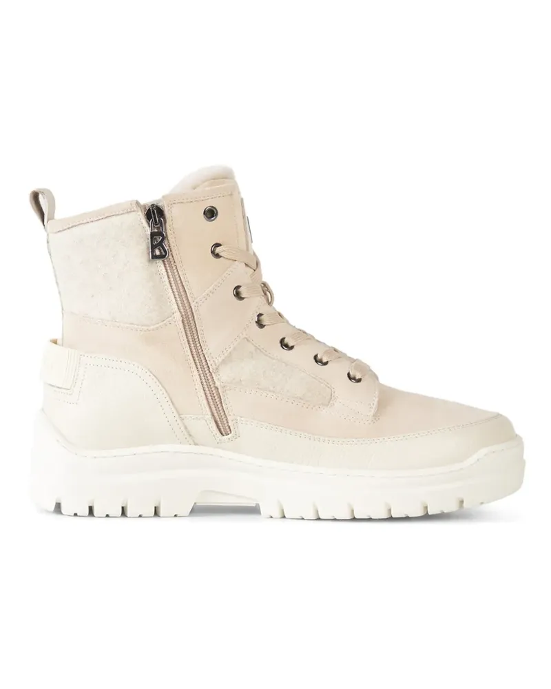 Bogner Bansko Wanderstiefel mit Shearling-Futter - Nude Nude