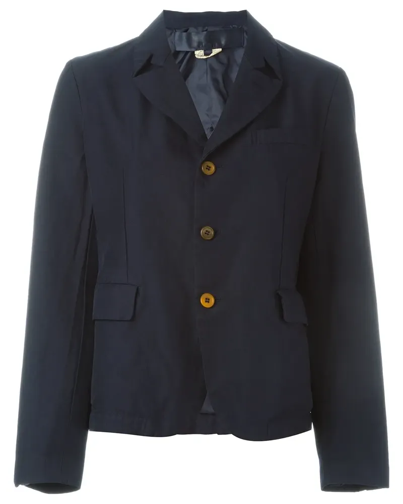 Comme des Garçons Blazer mit drei Knöpfen - Blau Blau
