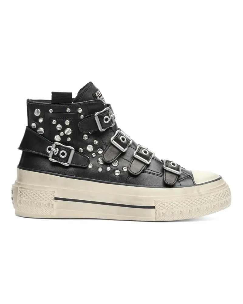 ash Rainbow High-Top-Sneakers - Schwarz Schwarz