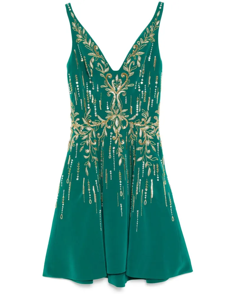 Saiid Kobeisy Kleid mit Perlen - Grün Grün