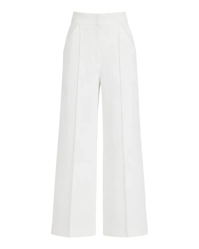 Temperley London Nyx Hose mit Seitenstreifen - Weiß Weiß