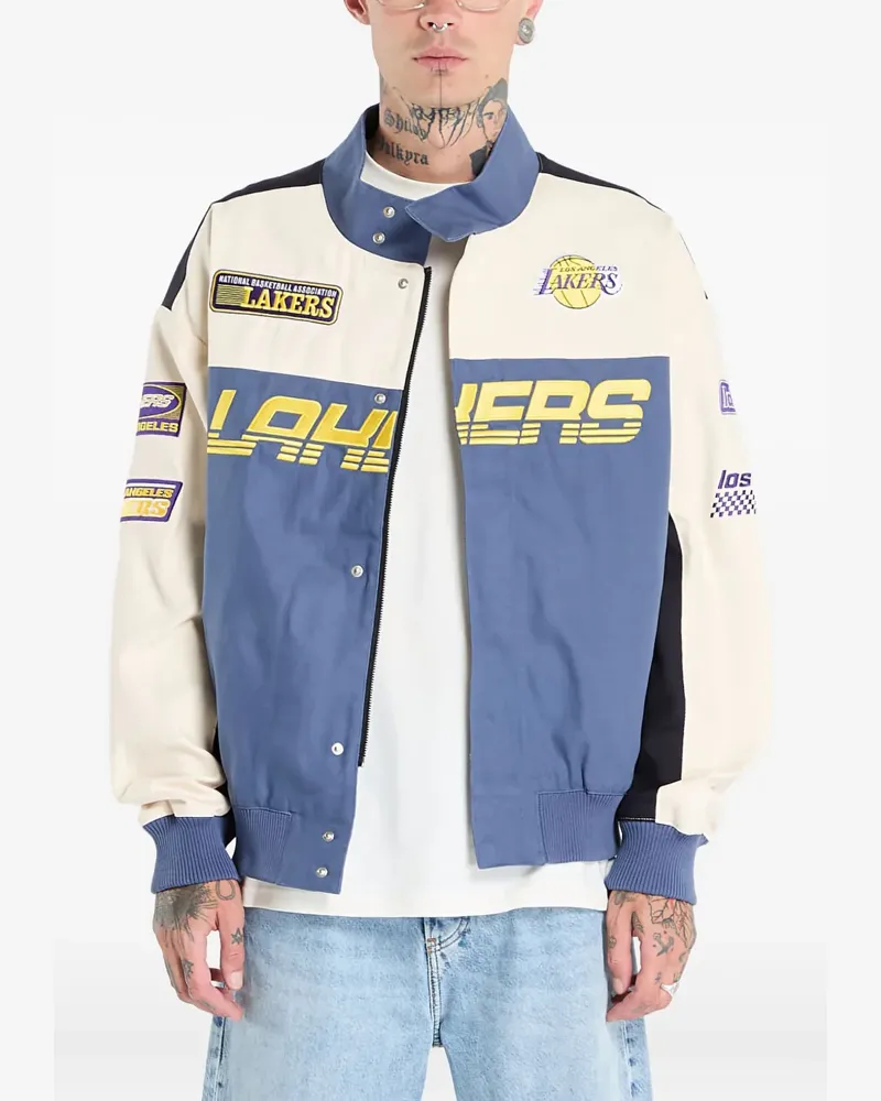 New Era New Era NBA Motorsport Los Angeles Lakers jacket - Blau Blau
