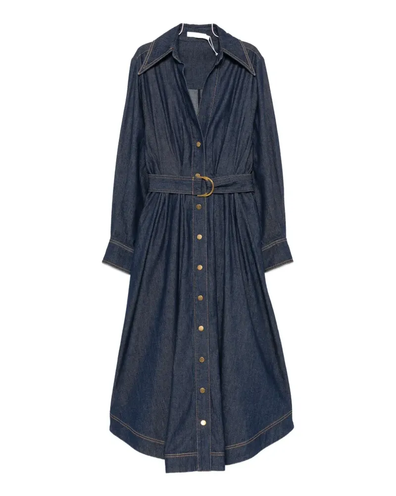 Zimmermann Jeans-Hemdkleid - Blau Blau