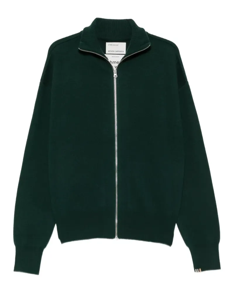extreme cashmere Xtra Out Cardigan mit Reißverschluss - Grün Grün