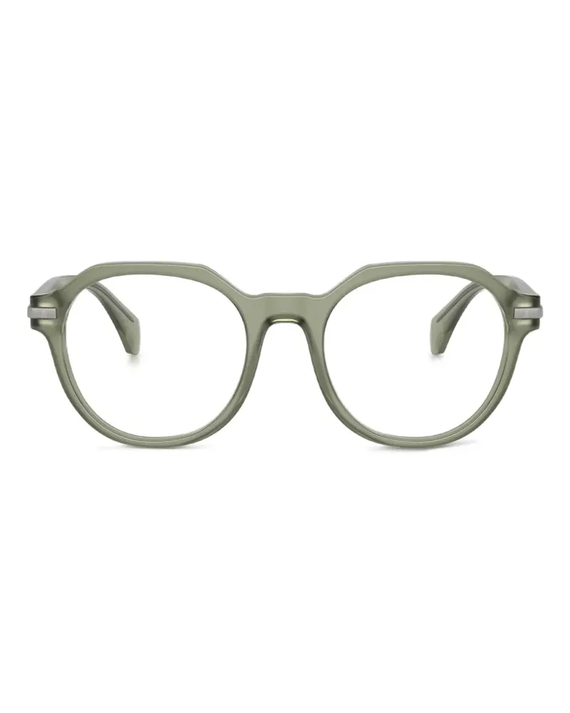 Moncler Brille mit rundem Gestell - Grün Grün