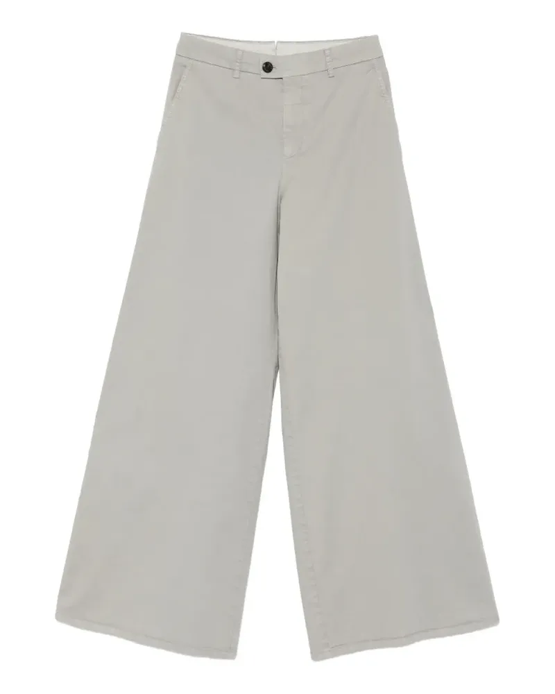 Berwich Nina wide-leg trousers - Grau Grau