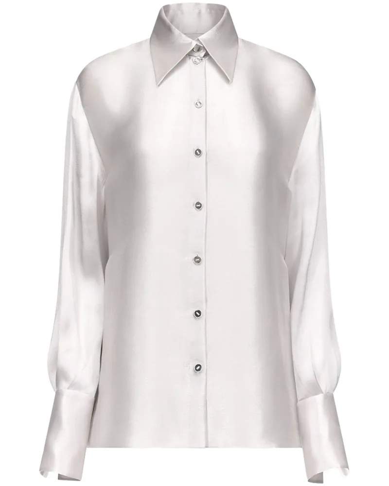 GALVAN Constellation Bluse - Weiß Weiß