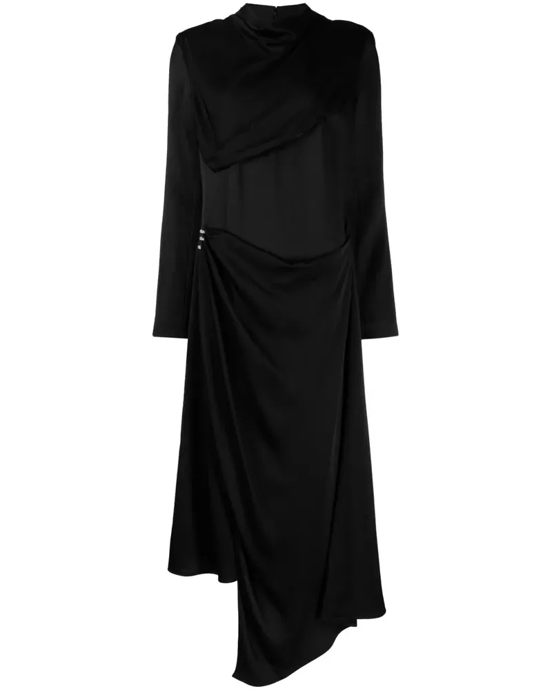 Givenchy Midikleid mit Kristallen - Schwarz Schwarz