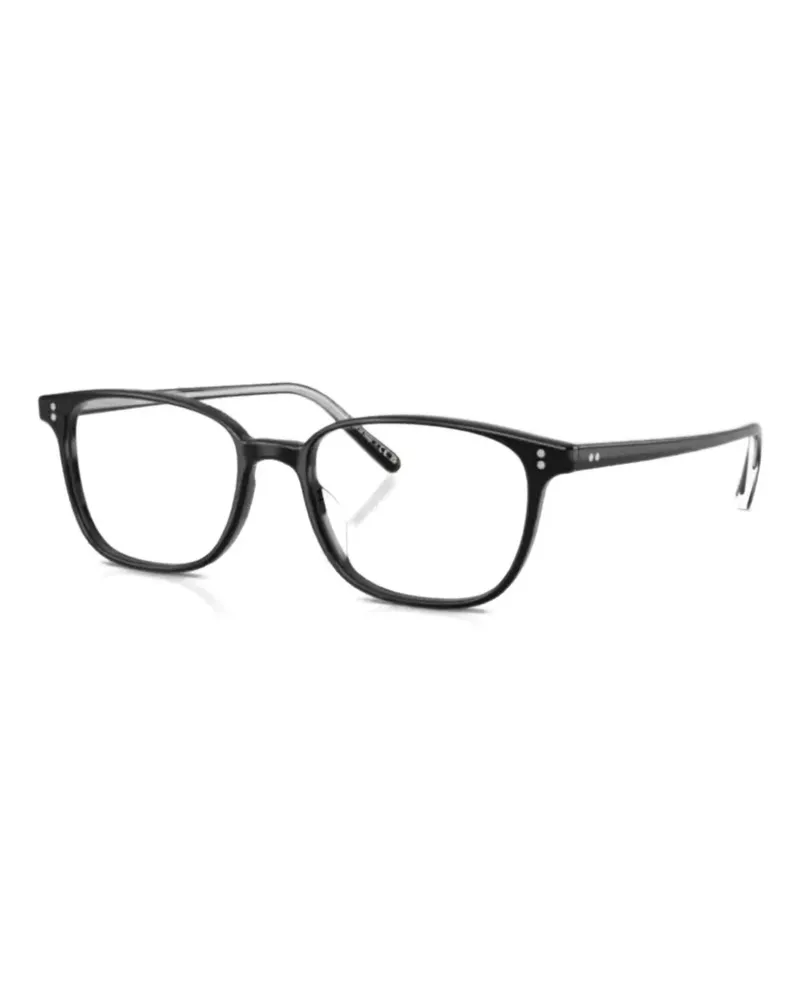 Oliver Peoples Brille mit eckigem Gestell - Schwarz Schwarz