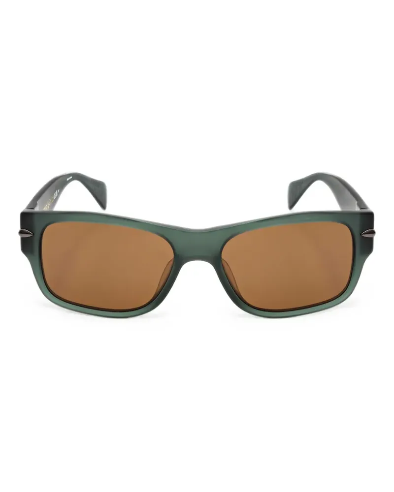 Rag & Bone rectangle-frame sunglasses - Grün Grün