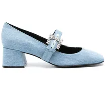 Mary Janes im Jeans-Look 50mm