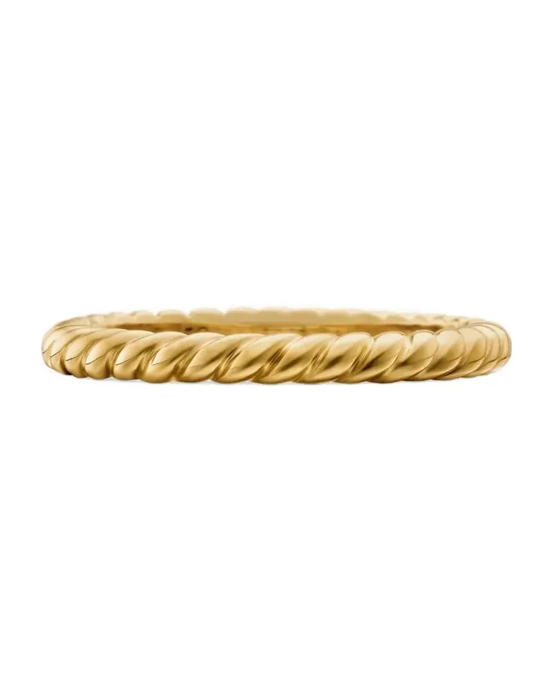 David Yurman 18kt Cable Gelbgoldring Gold