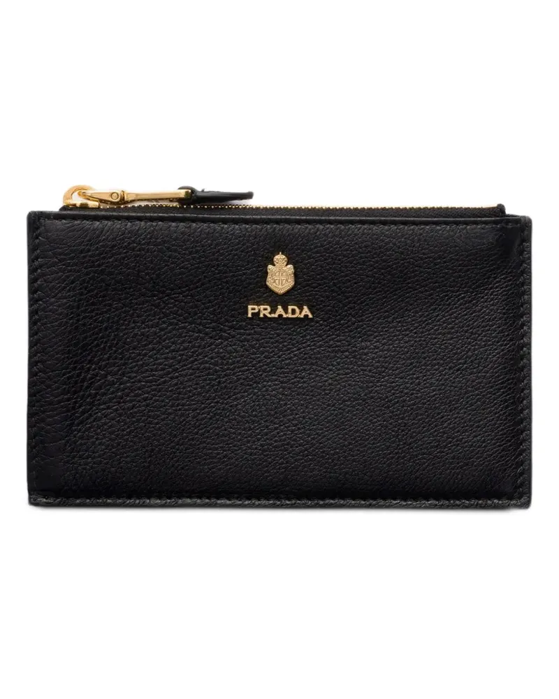 Prada Klassisches Kartenetui - Schwarz Schwarz