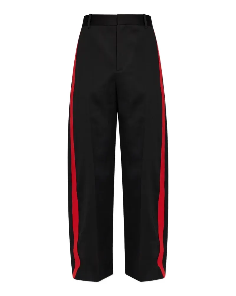 Loewe side-stripe trousers - Schwarz Schwarz