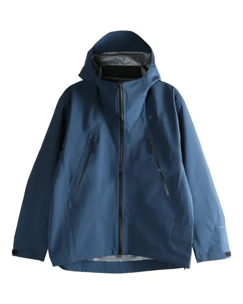 Goldwin hooded zip-fastening jacket - Blau Blau