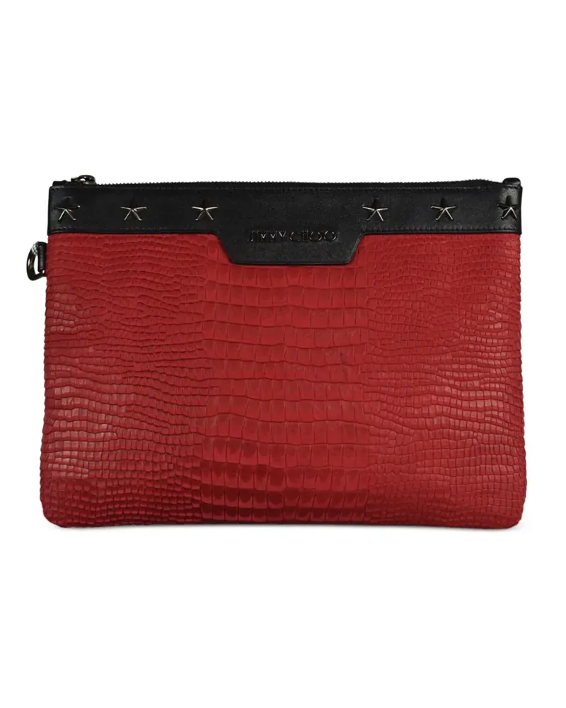 Jimmy Choo Derek Clutch - Rot Rot