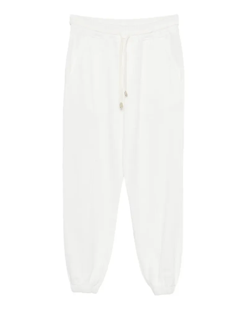 Eleventy Jogginghose mit Kordelzug - Weiß Weiß