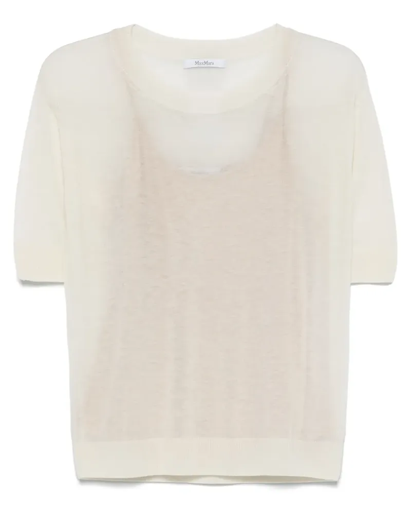 Max Mara Negelia T-Shirt - Nude Nude