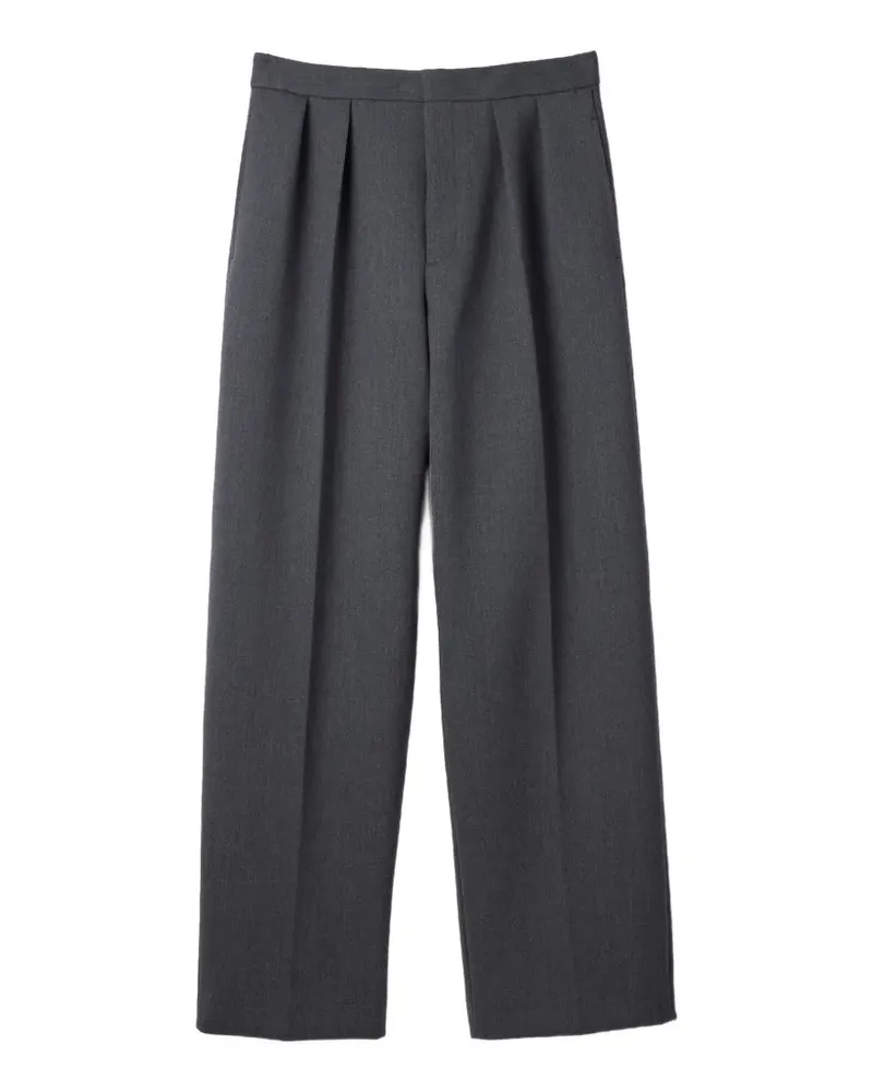 Jacquemus The Citta Hose mit Falten - Grau Grau