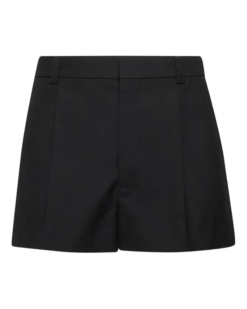 Gucci Shorts mit Falten - Schwarz Schwarz