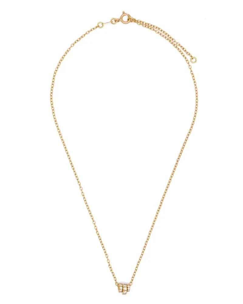 Spinelli Kilcollin 18kt Vesta Gelbgoldhalskette mit Diamant Gold