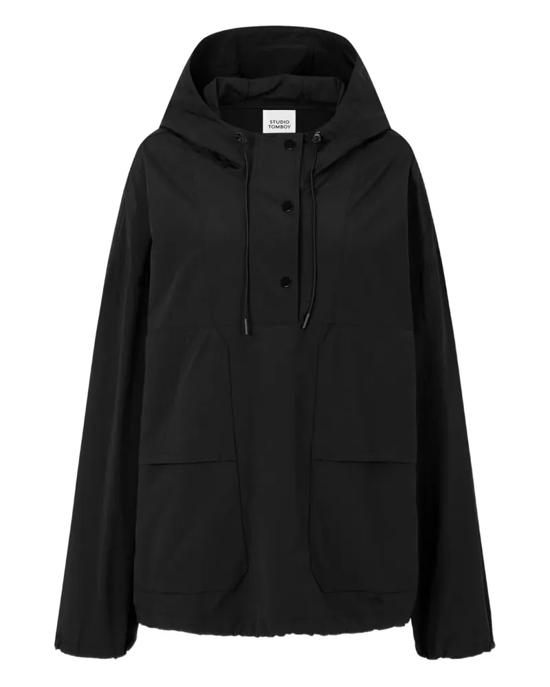 STUDIO TOMBOY Jacke mit Kapuze - Schwarz Schwarz