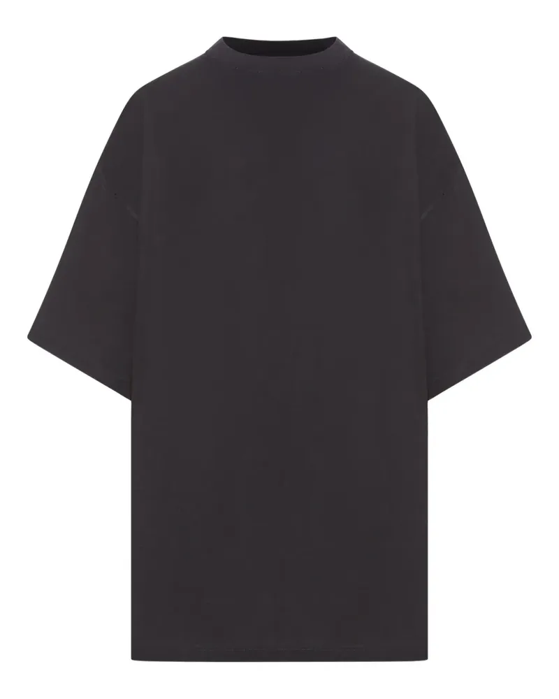 Balenciaga T-Shirt mit Logo-Print - Schwarz Schwarz