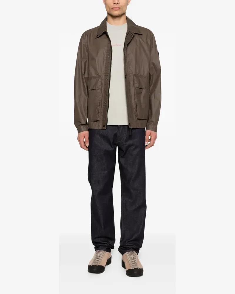 Stone Island cotton jeans - Blau Blau