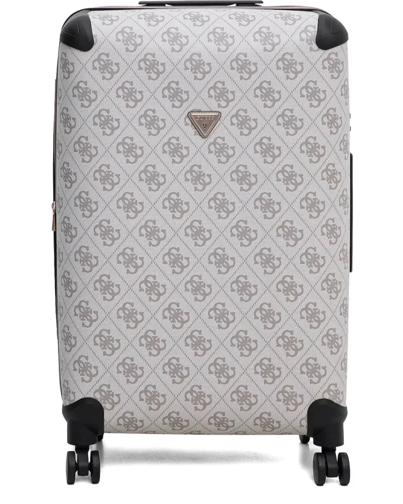 Guess Reisetasche mit Monogramm - Grau Grau