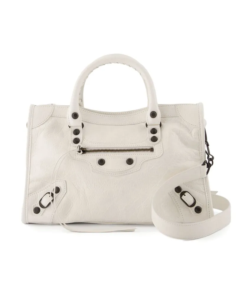 Balenciaga Kleine Le City Handtasche - Nude Nude