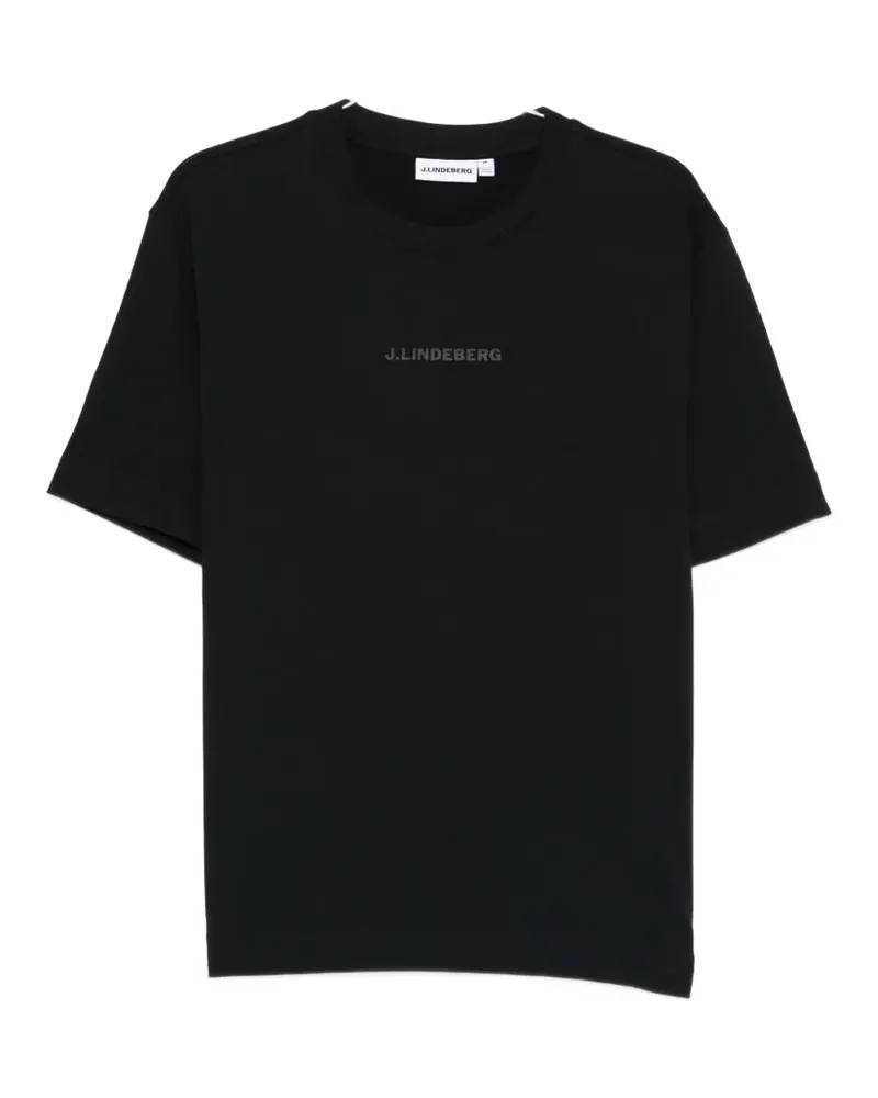 J.Lindeberg logo heavy T-shirt - Schwarz Schwarz