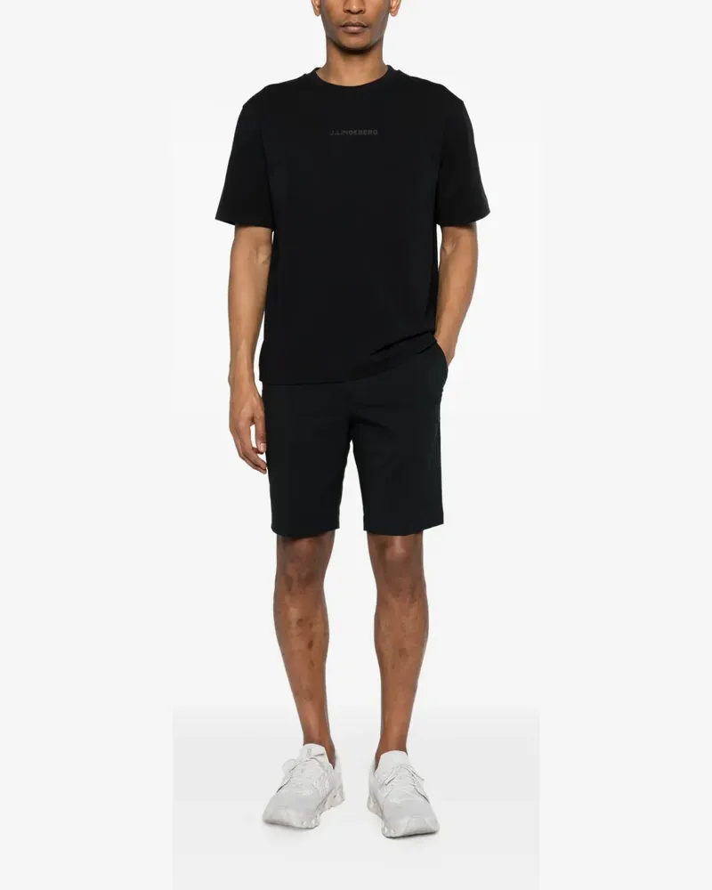 J.Lindeberg logo heavy T-shirt - Schwarz Schwarz