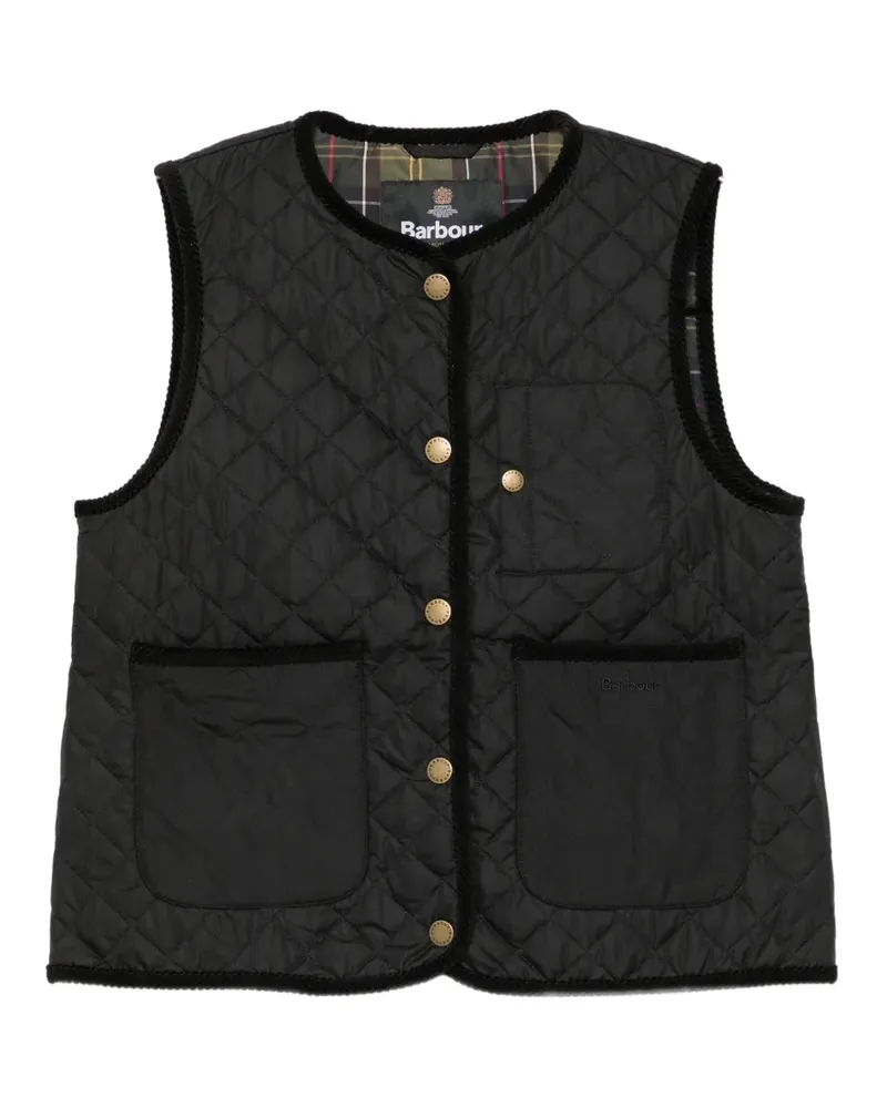 Barbour Julia gilet - Schwarz Schwarz