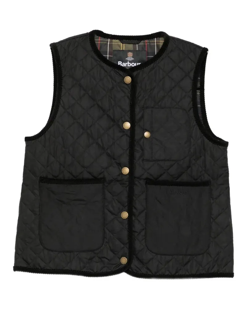 Barbour Julia gilet - Schwarz Schwarz
