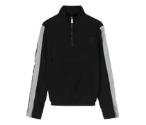 Regenjacke mit kurzem Reißverschluss - Schwarz