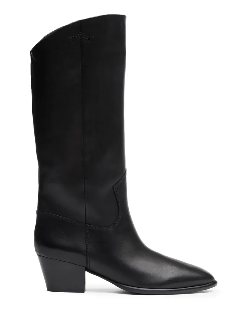 ash Freedom Cowboystiefel - Schwarz Schwarz