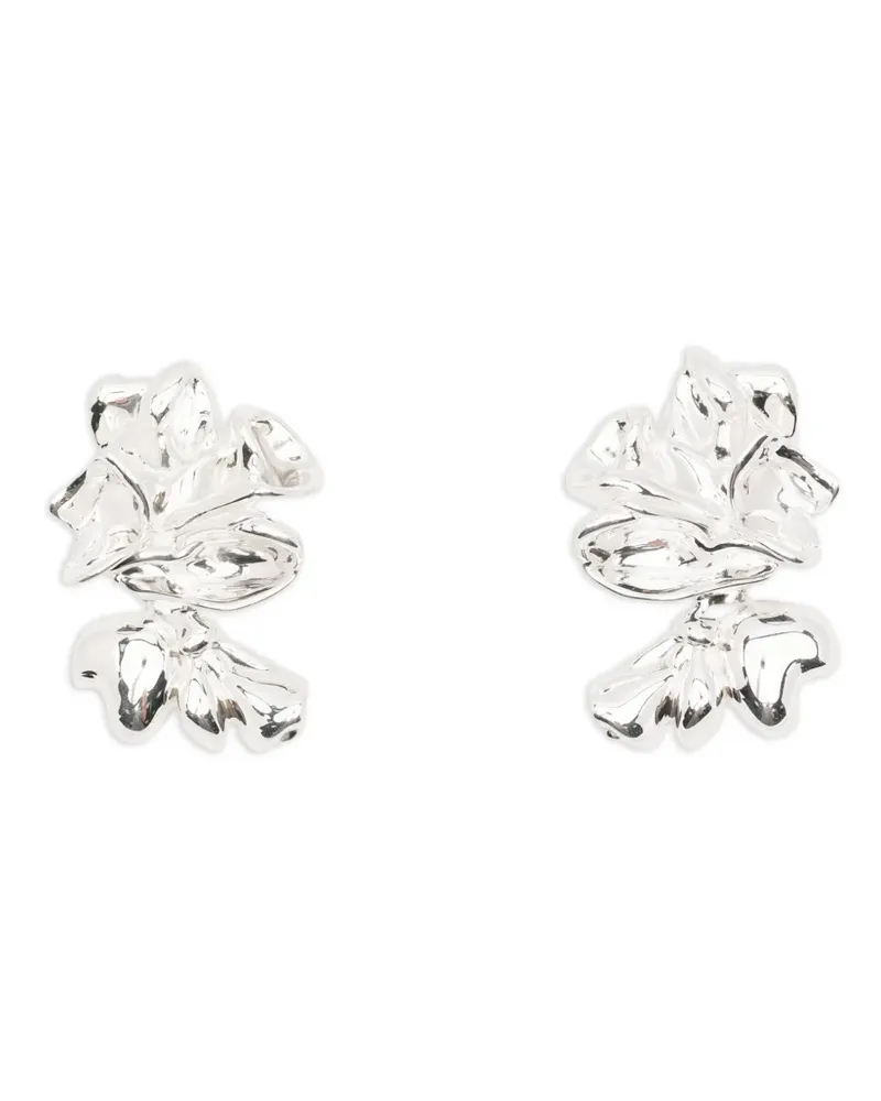 Completedworks sculptural earrings - Silber Silber
