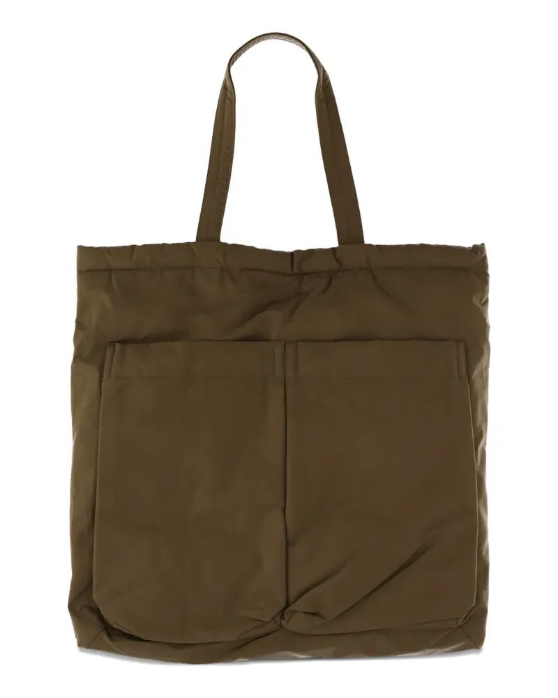 ASPESI pocket tote bag - Grün Grün