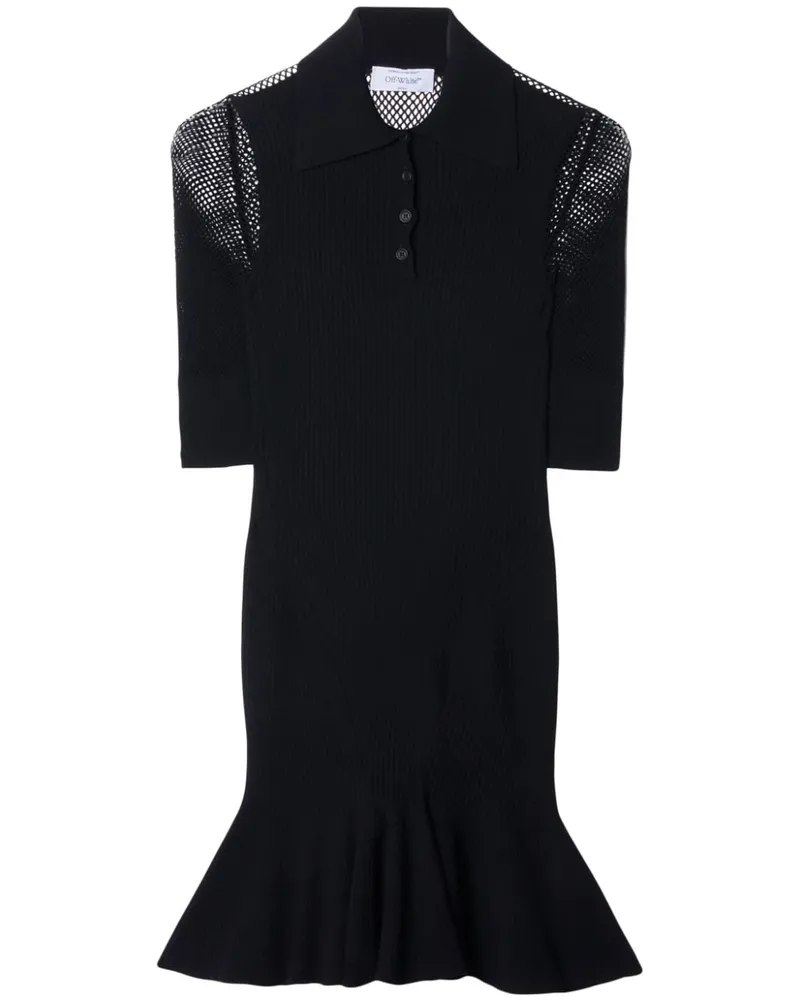 OFF-WHITE Arrow Minikleid - Schwarz Schwarz