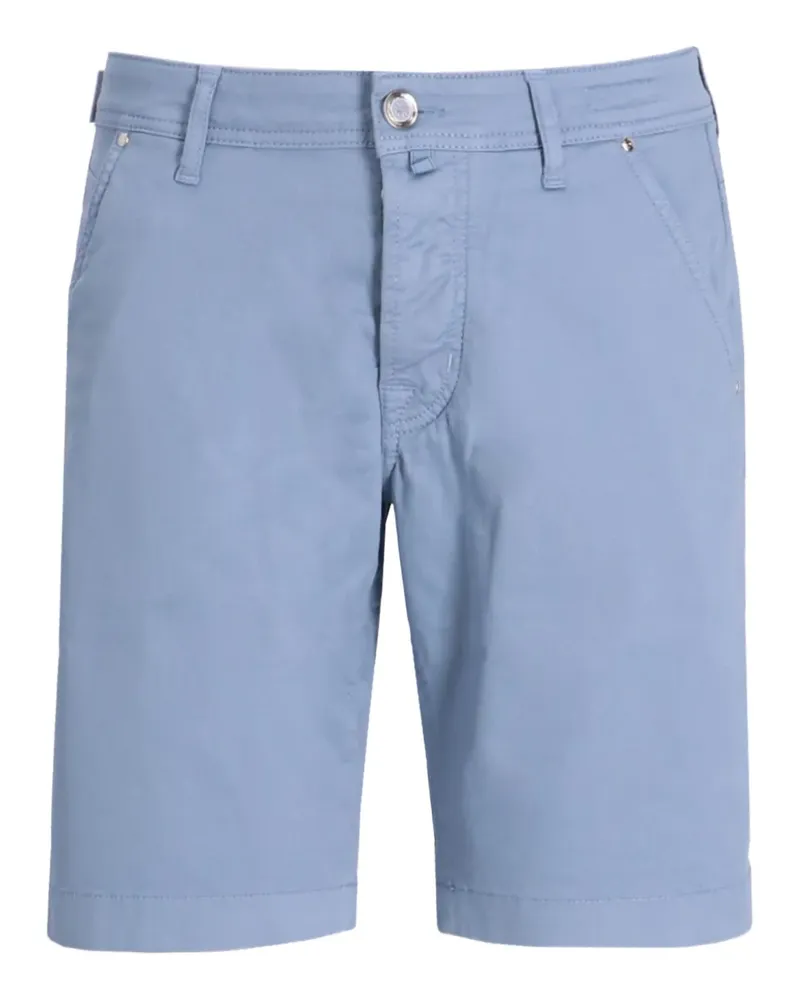Jacob Cohën Shorts mit Logo-Patch - Blau Blau